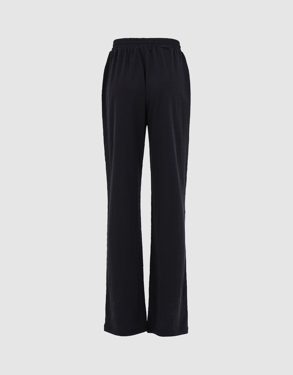 Elastic Waist Knitted Pants