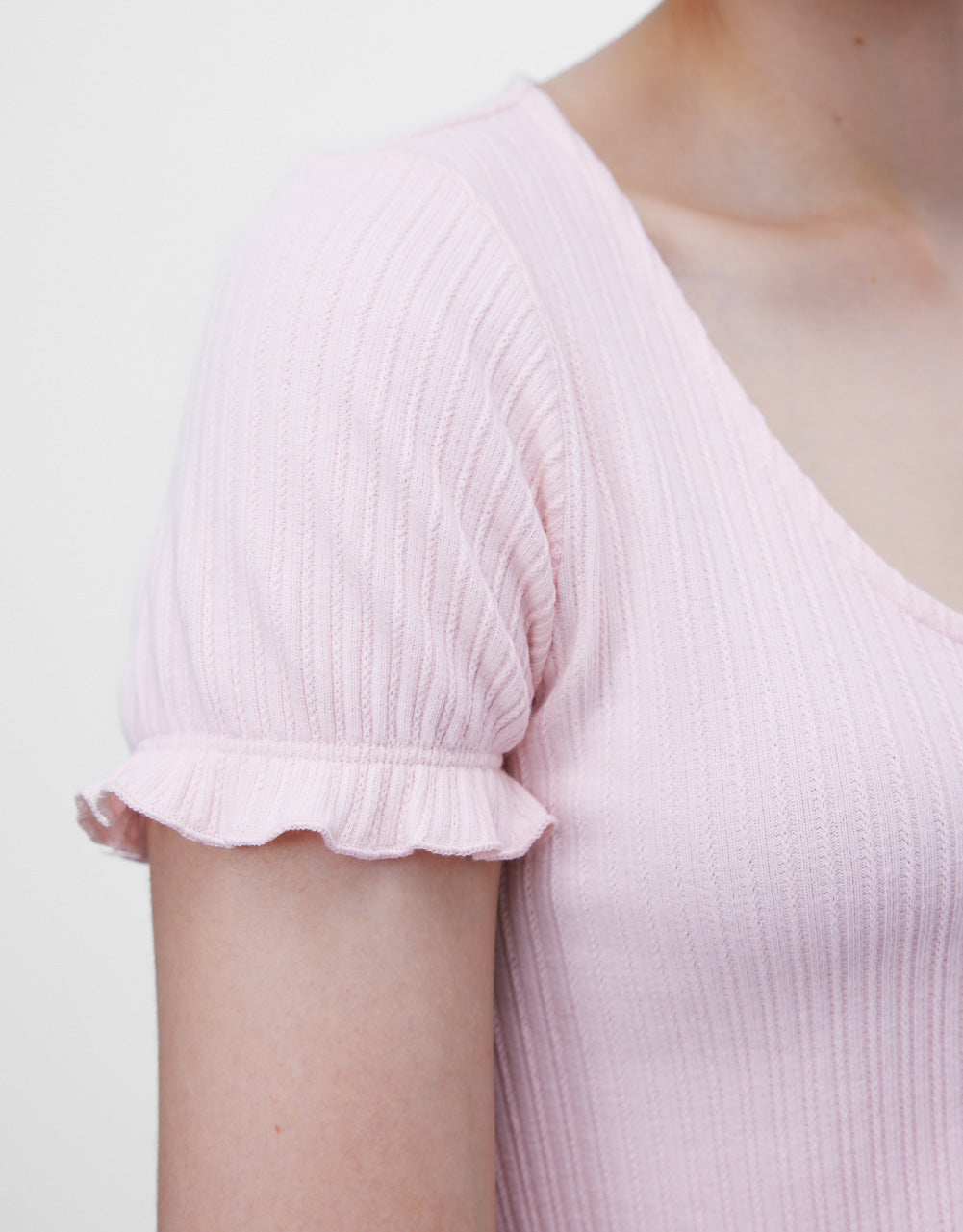Frill Hem T-Shirt