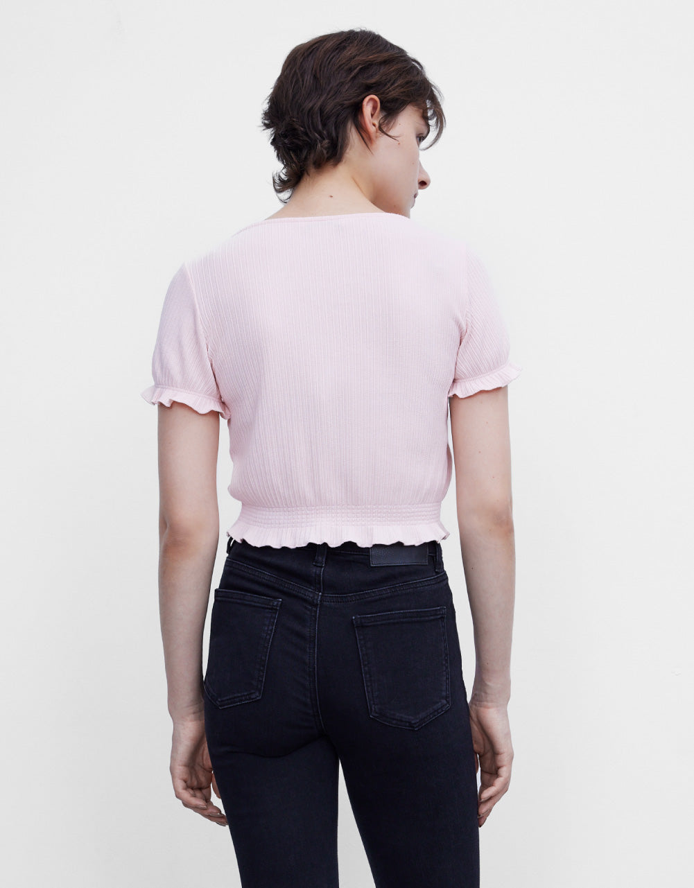 Frill Hem T-Shirt