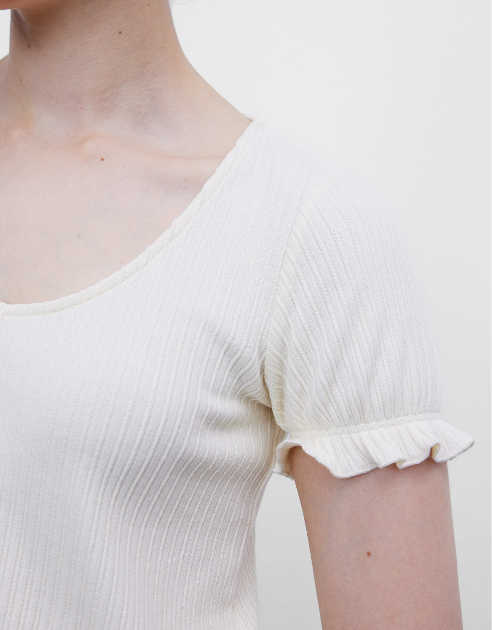 Frill Hem T-Shirt
