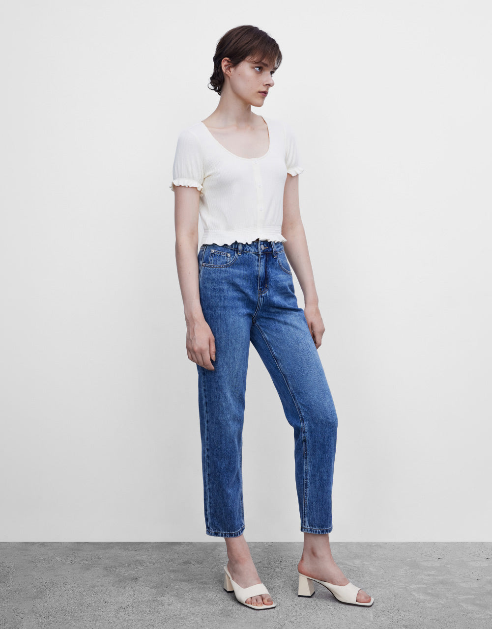Frill Hem T-Shirt