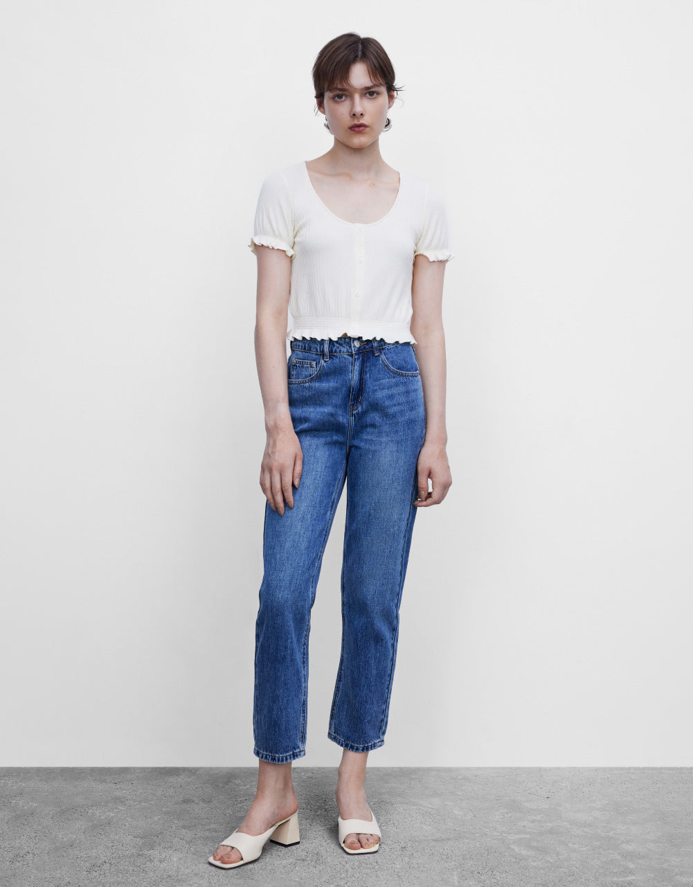 Frill Hem T-Shirt