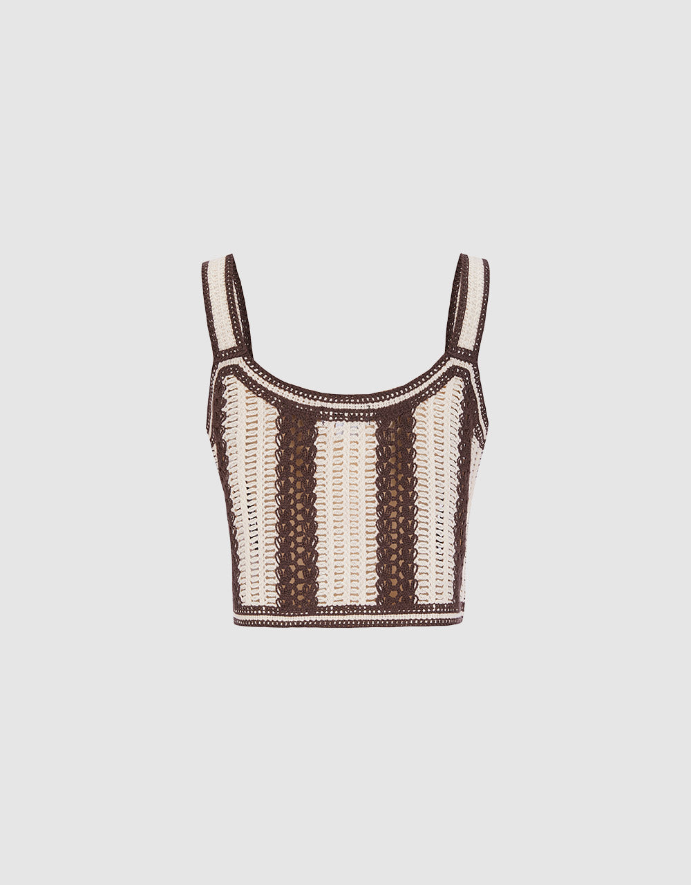 Flower Embroidered Knit Top