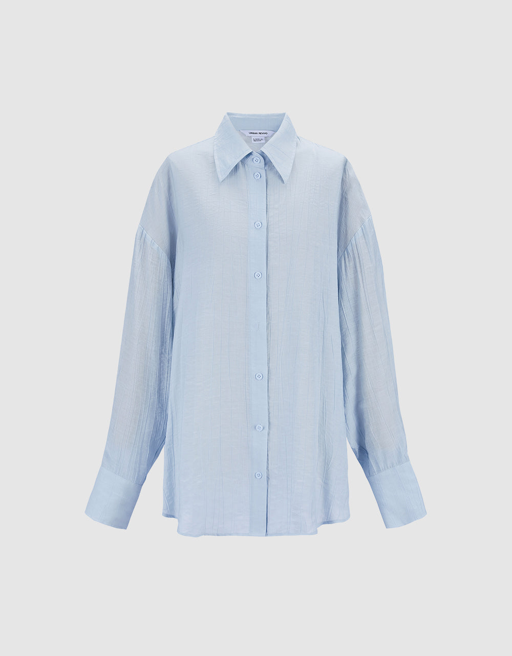 Textured Button Up Shirt