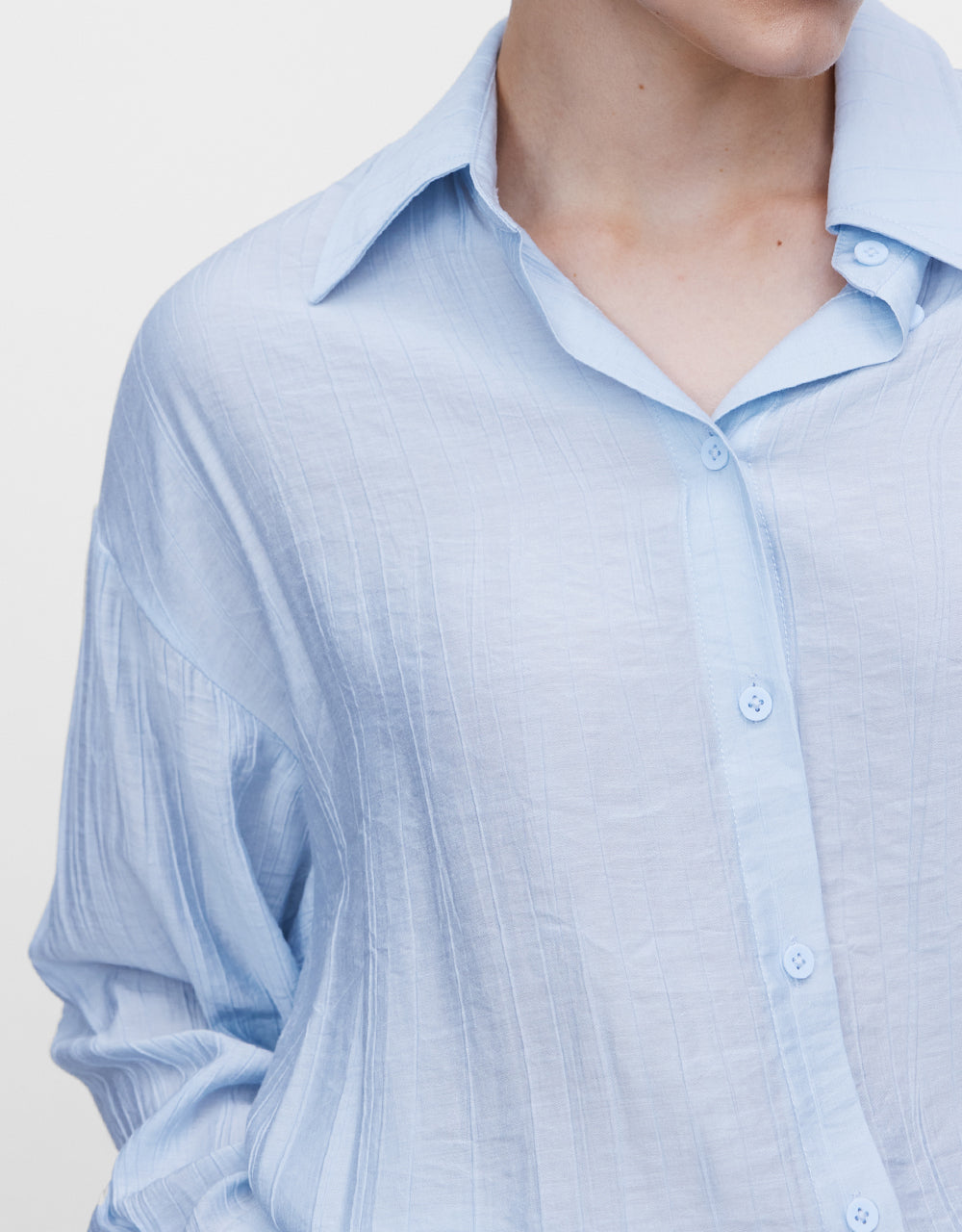 Textured Button Up Shirt