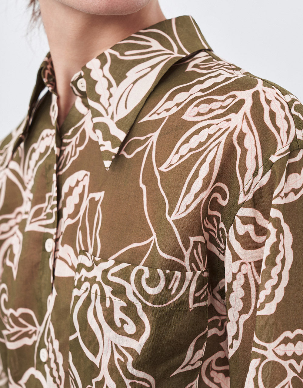 Floral Button Up Shirt