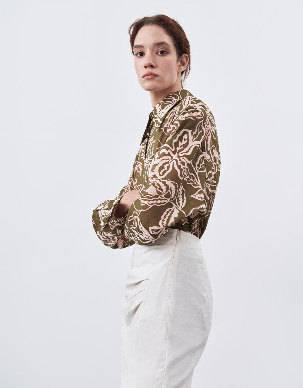 Floral Button Up Shirt