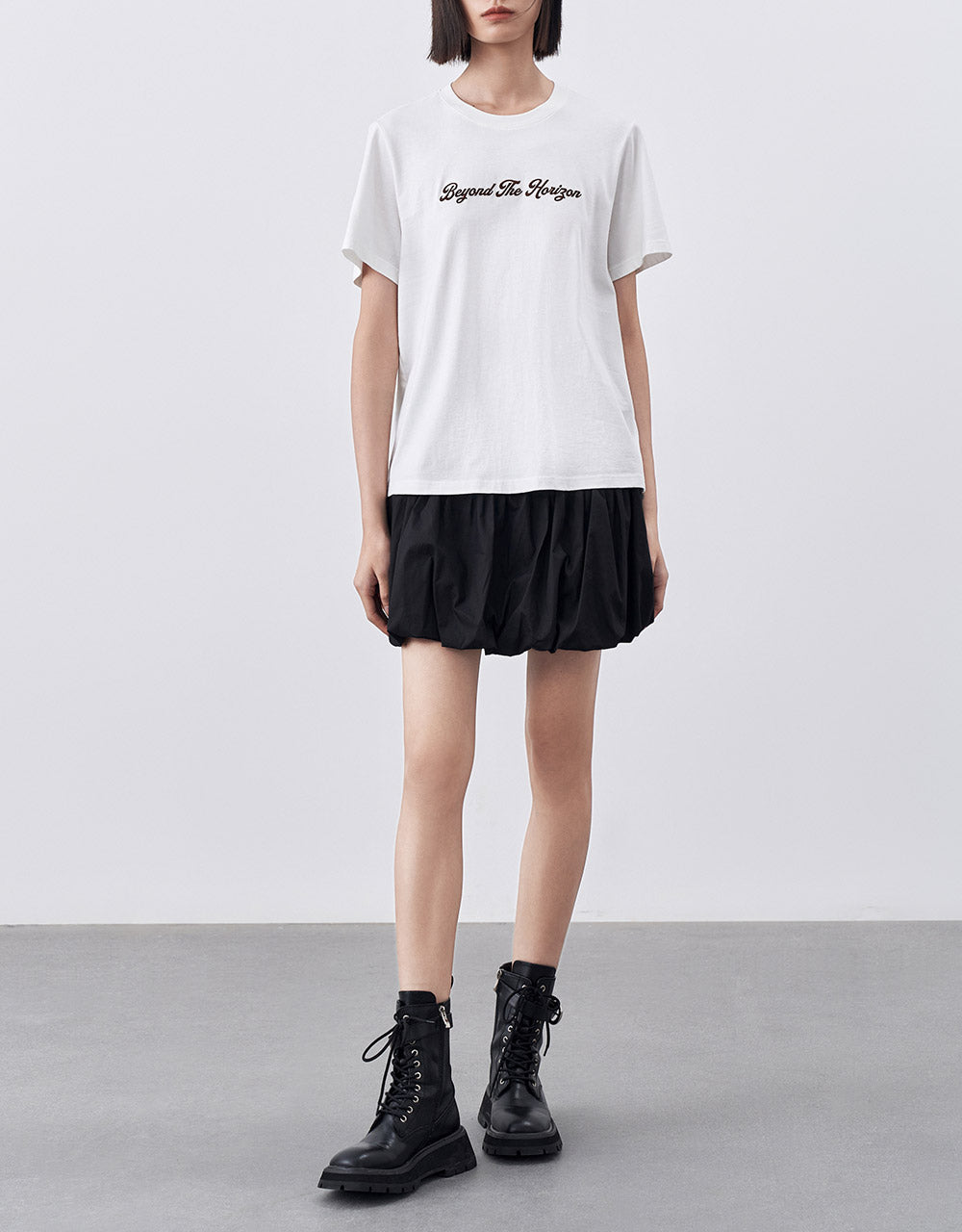 Letter Print T-Shirt