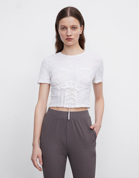 Corset Style T-Shirt