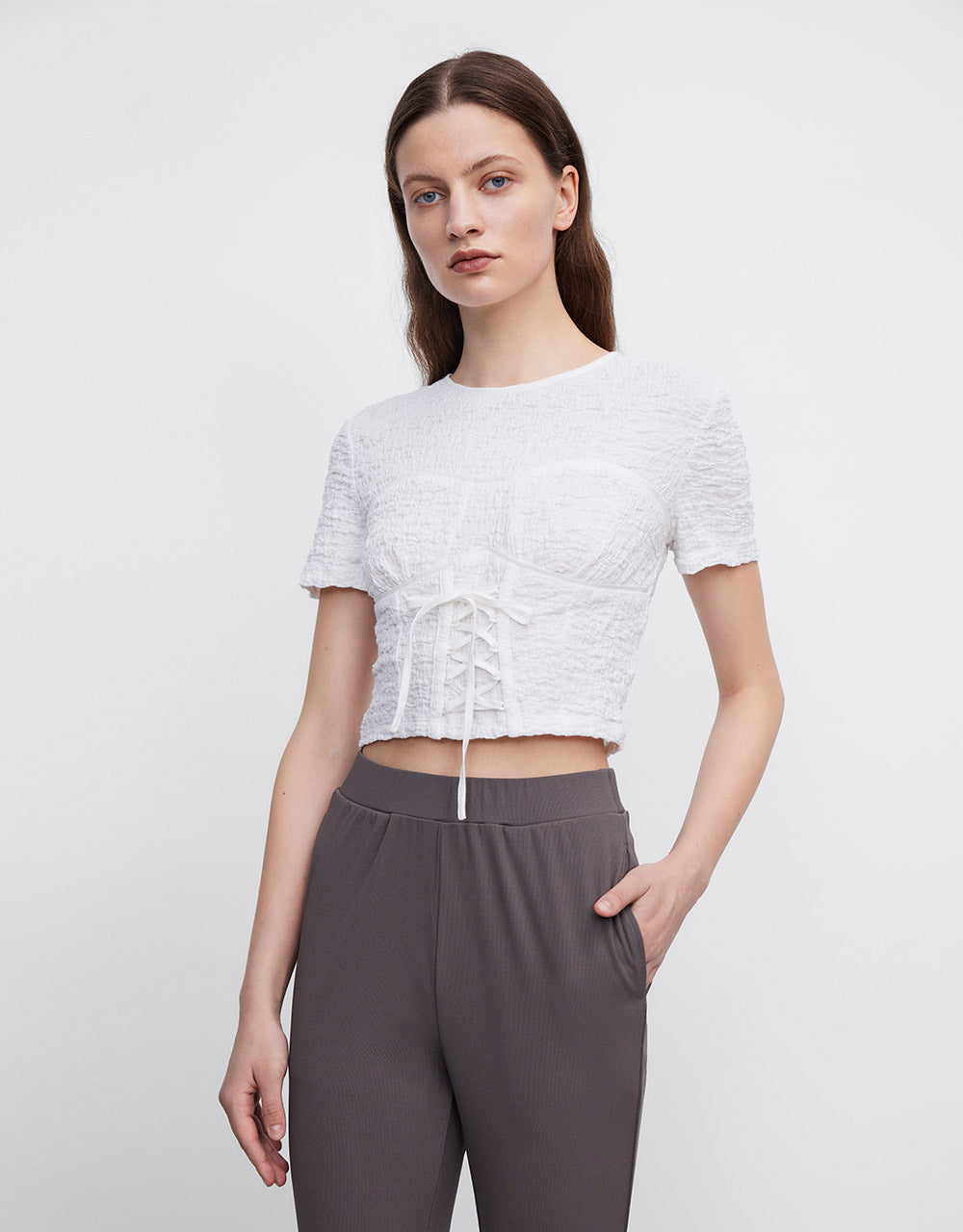 Corset Style T-Shirt