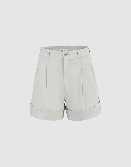 Roll Up Hem Shorts