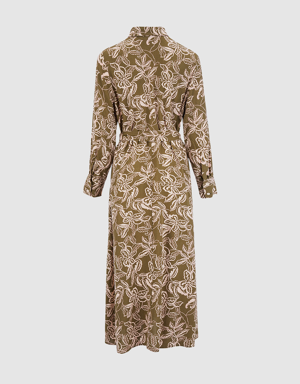 Floral Belted Dress