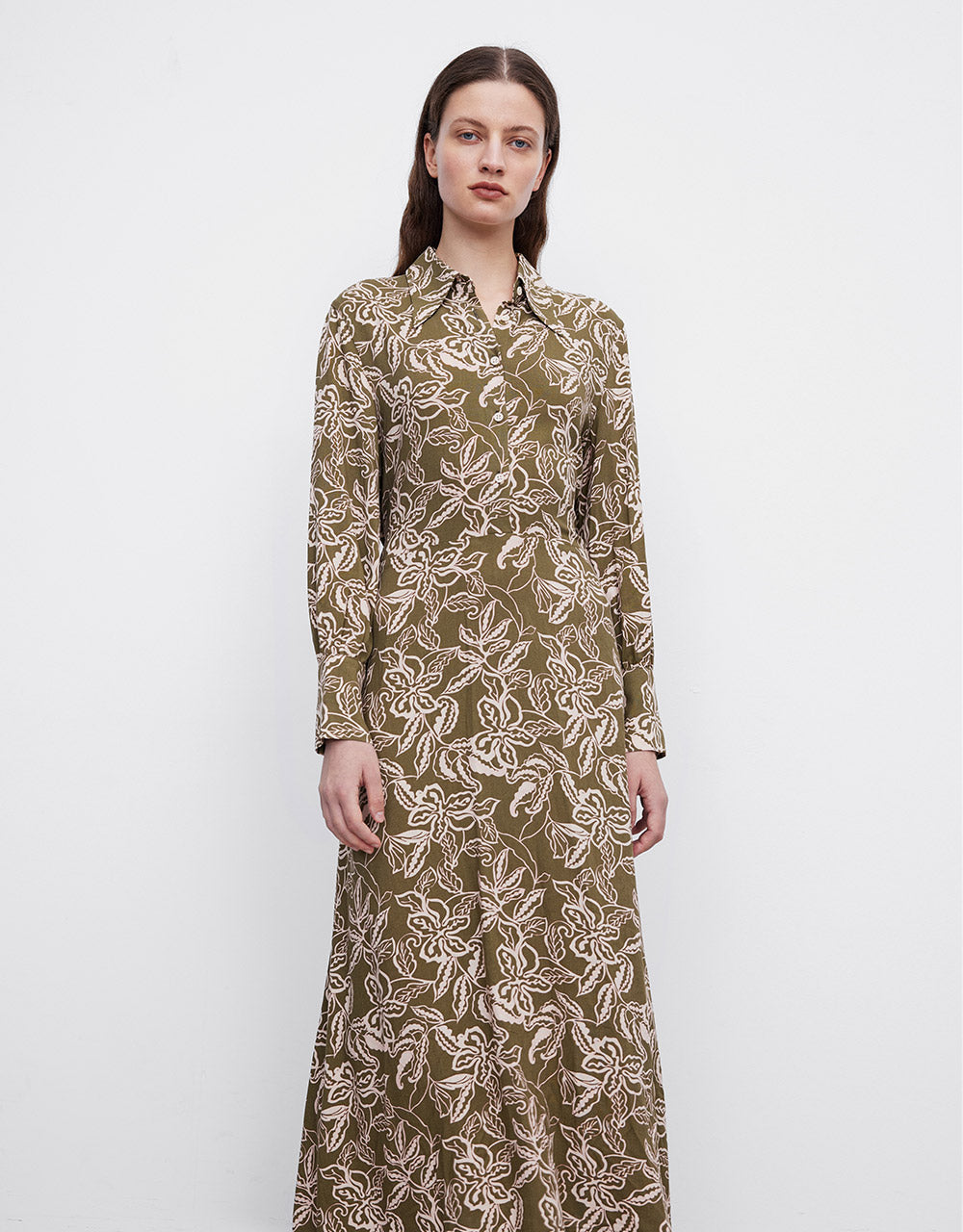 Floral Belted Dress