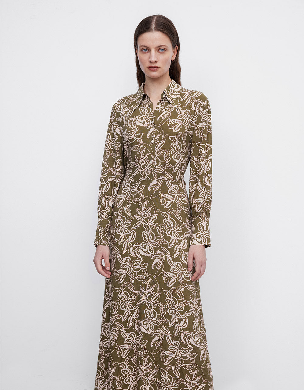 Floral Belted Dress