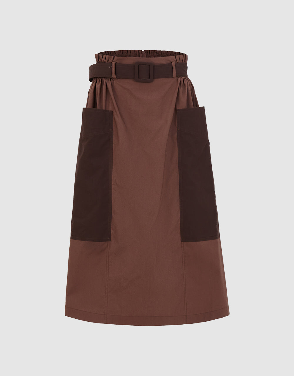 Pocket Belted Skirt