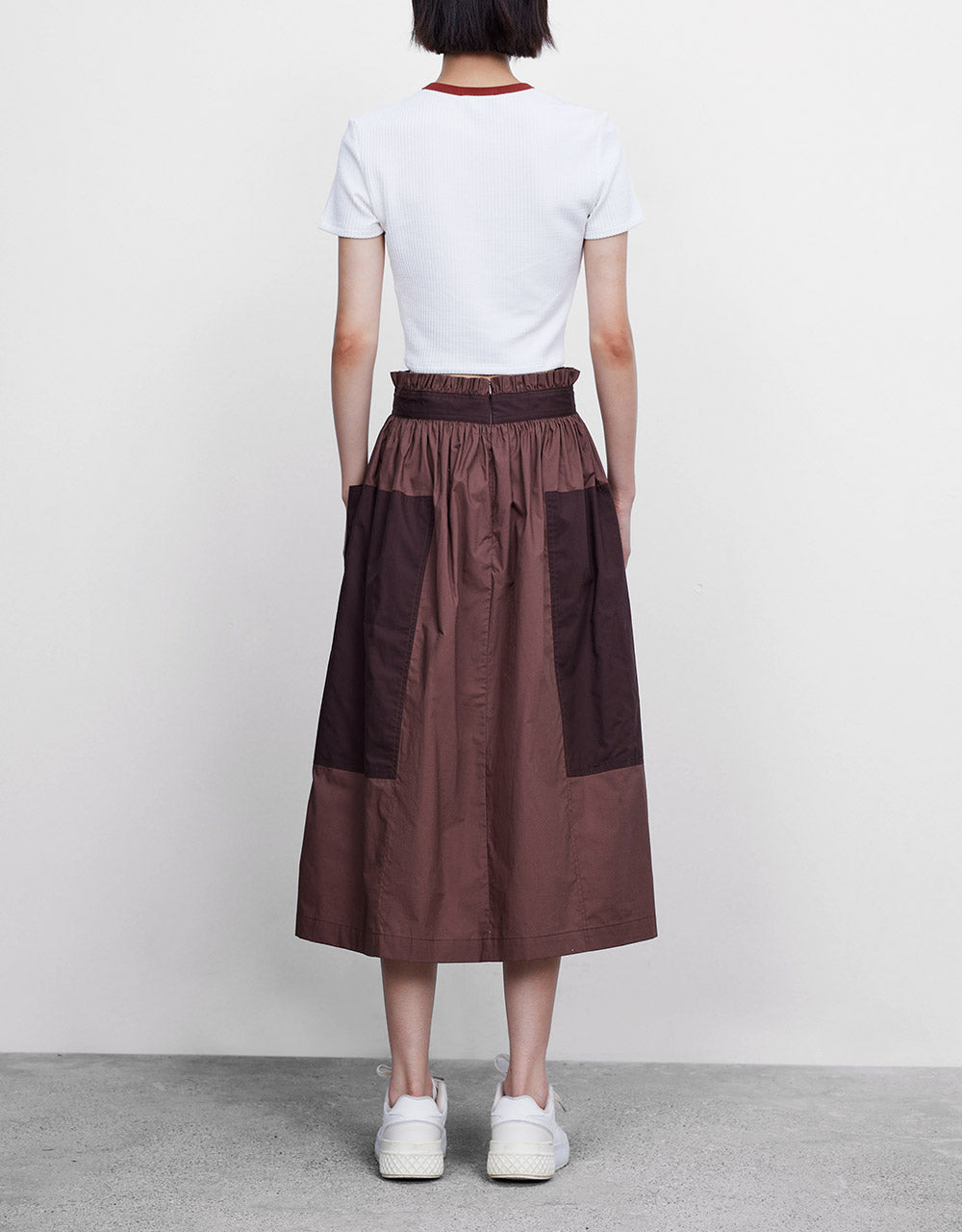 Pocket Belted Skirt