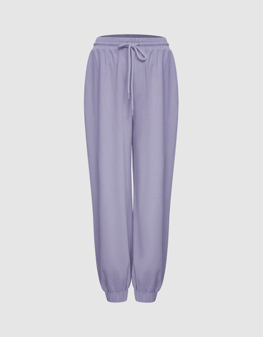 Elastic Waist Jogger Pants