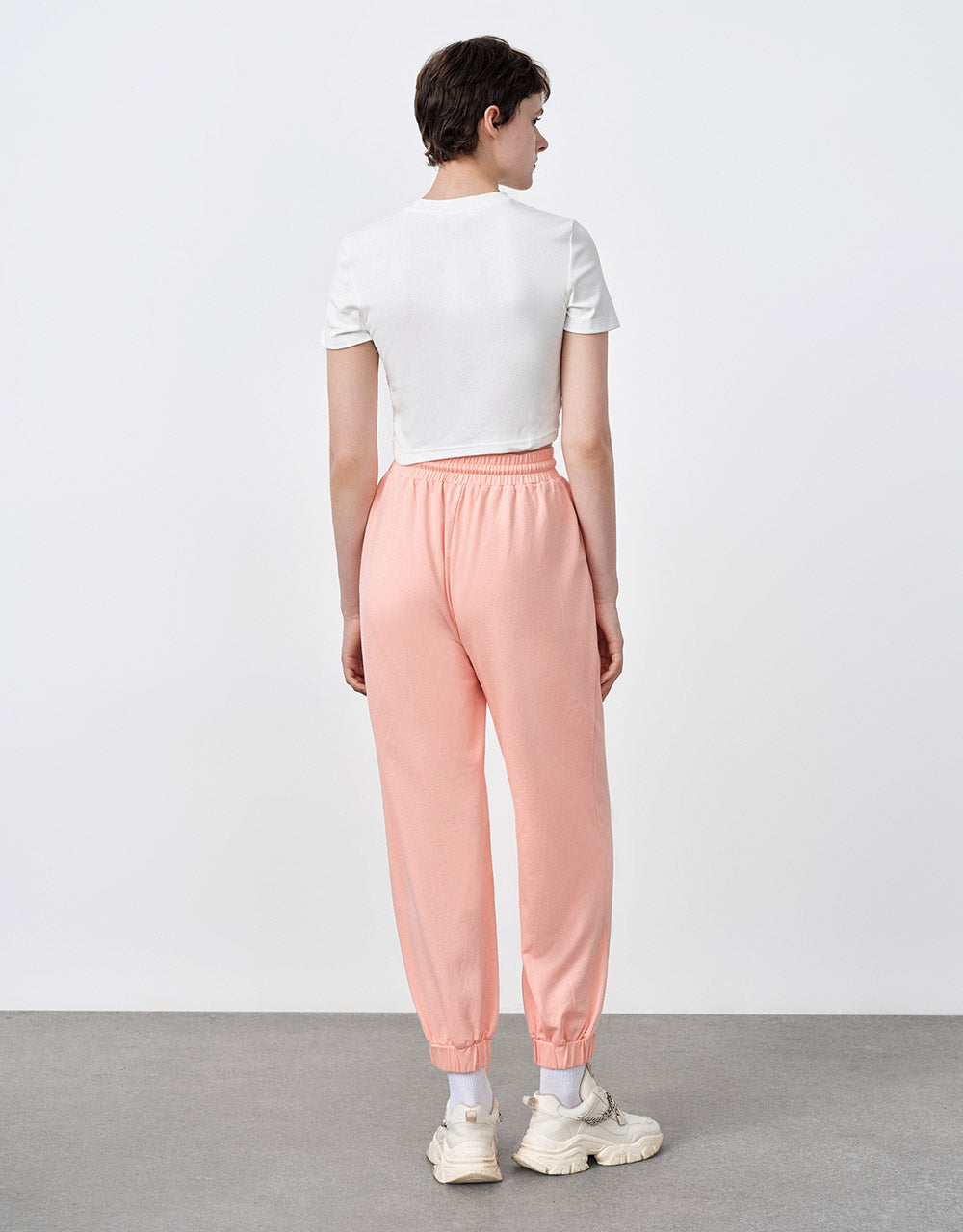 Elastic Waist Jogger Pants