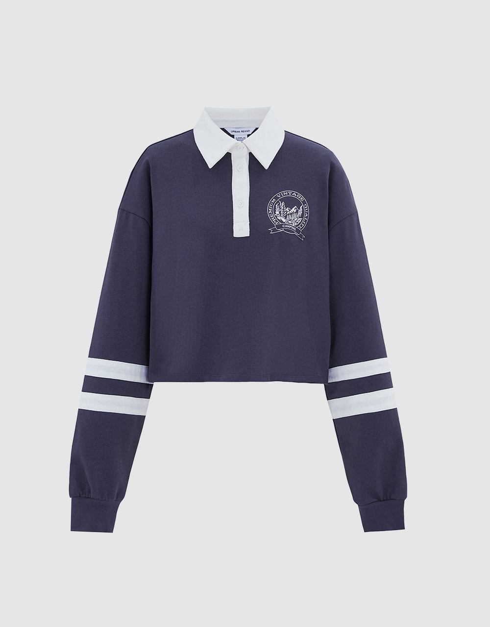 Badge Logo Cropped Polo