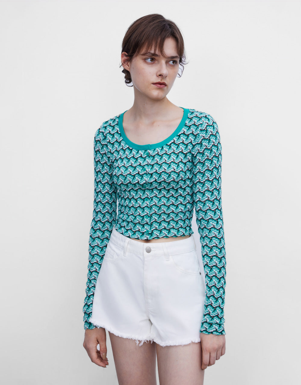 Printed Long Sleeve T-Shirt