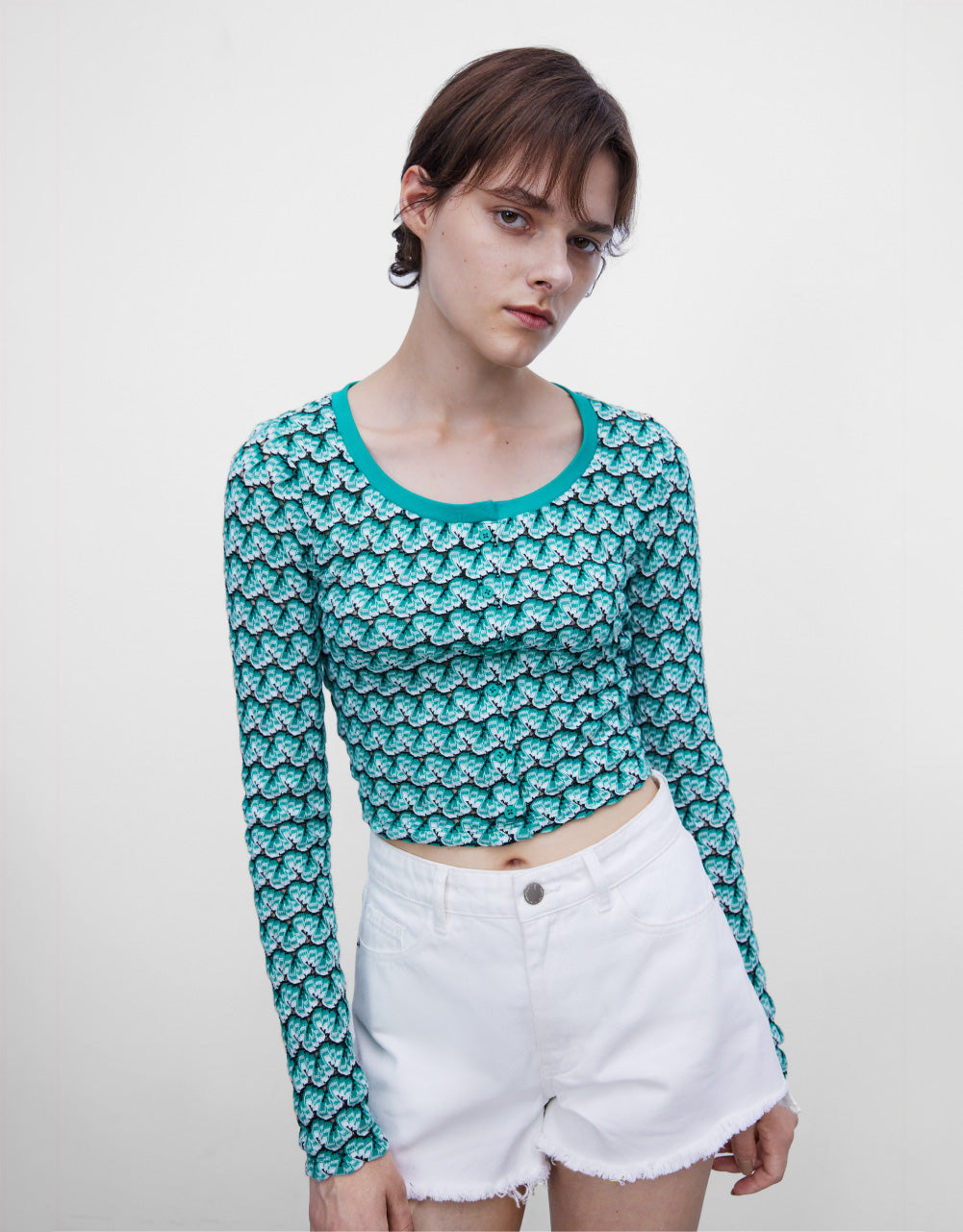 Printed Long Sleeve T-Shirt