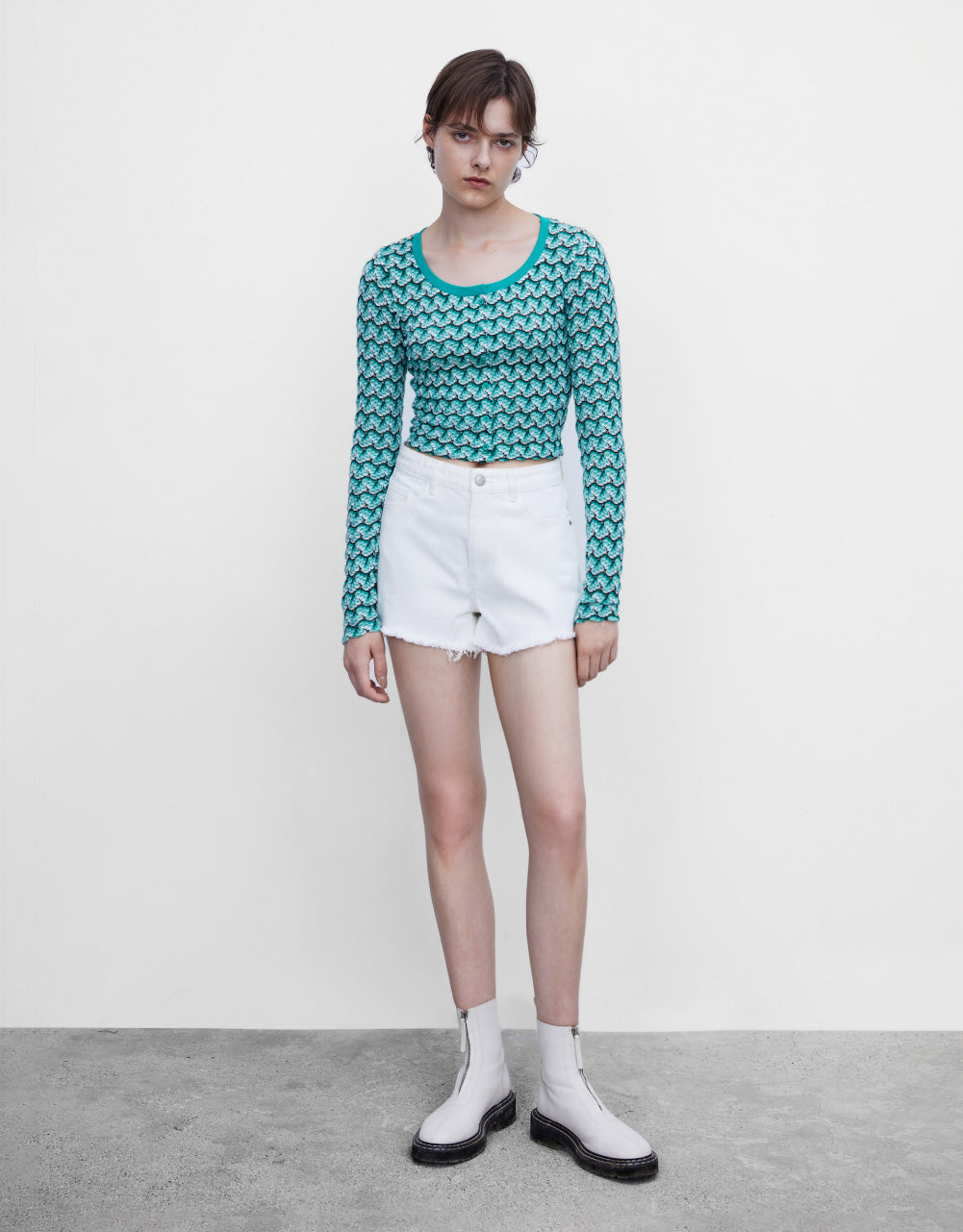 Printed Long Sleeve T-Shirt