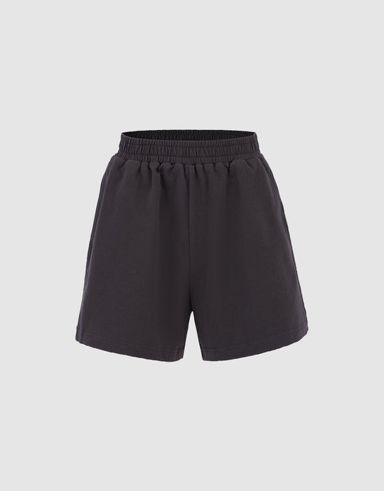Elastic Waist Shorts