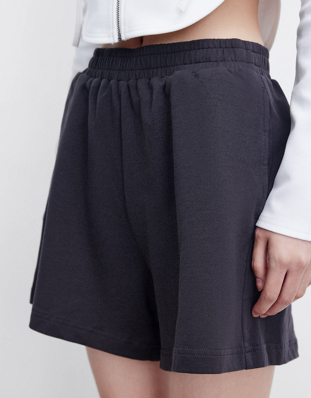 Elastic Waist Shorts