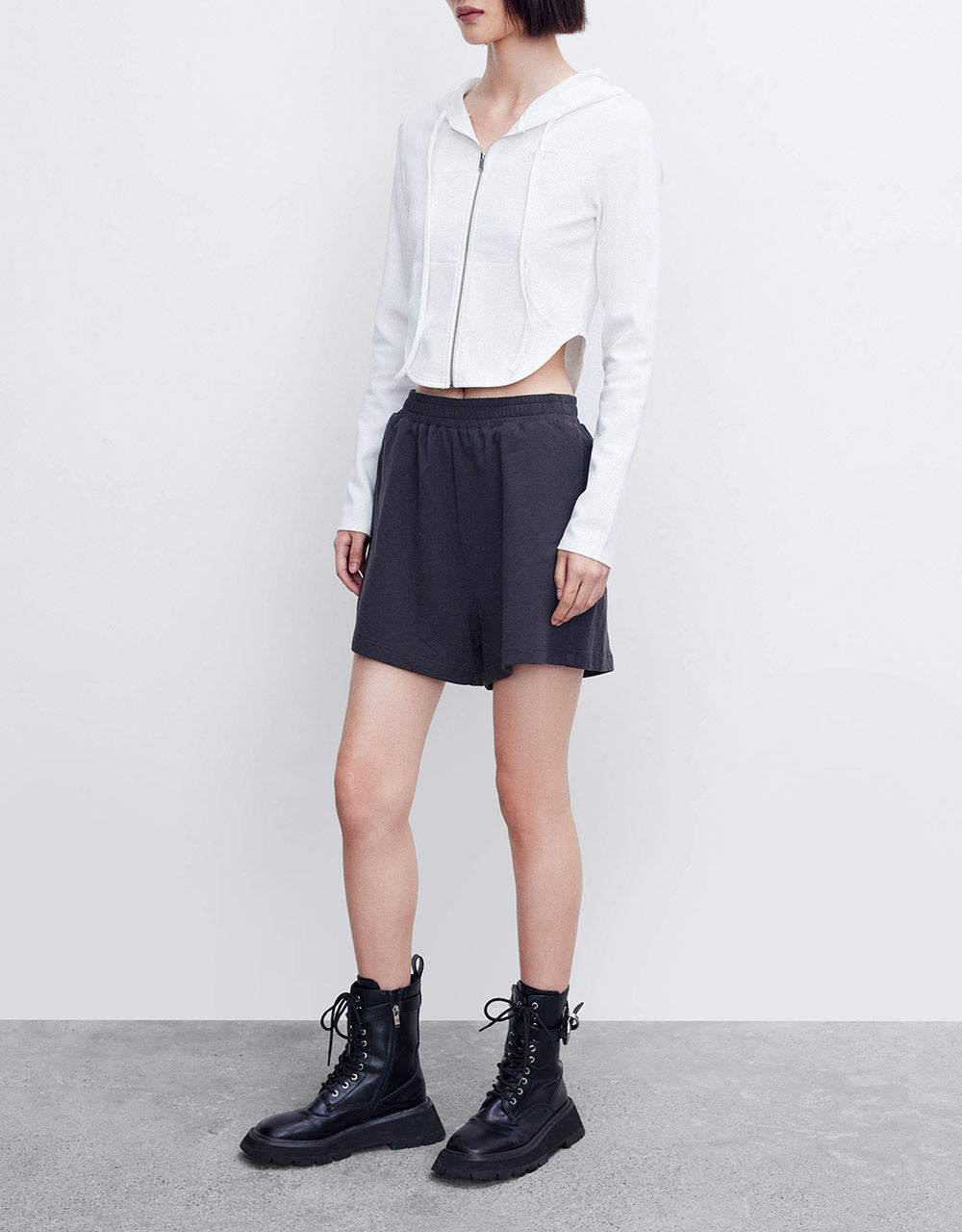 Elastic Waist Shorts