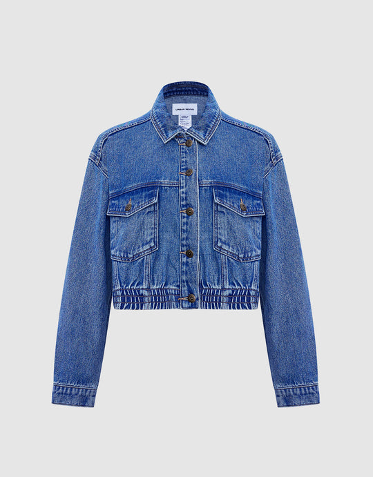 Button Up Denim Jacket