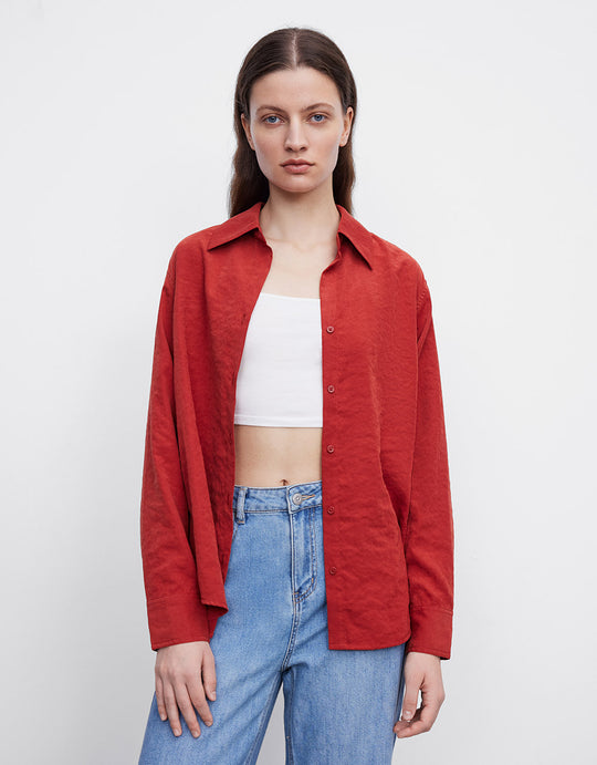 Textured Plain Shirt