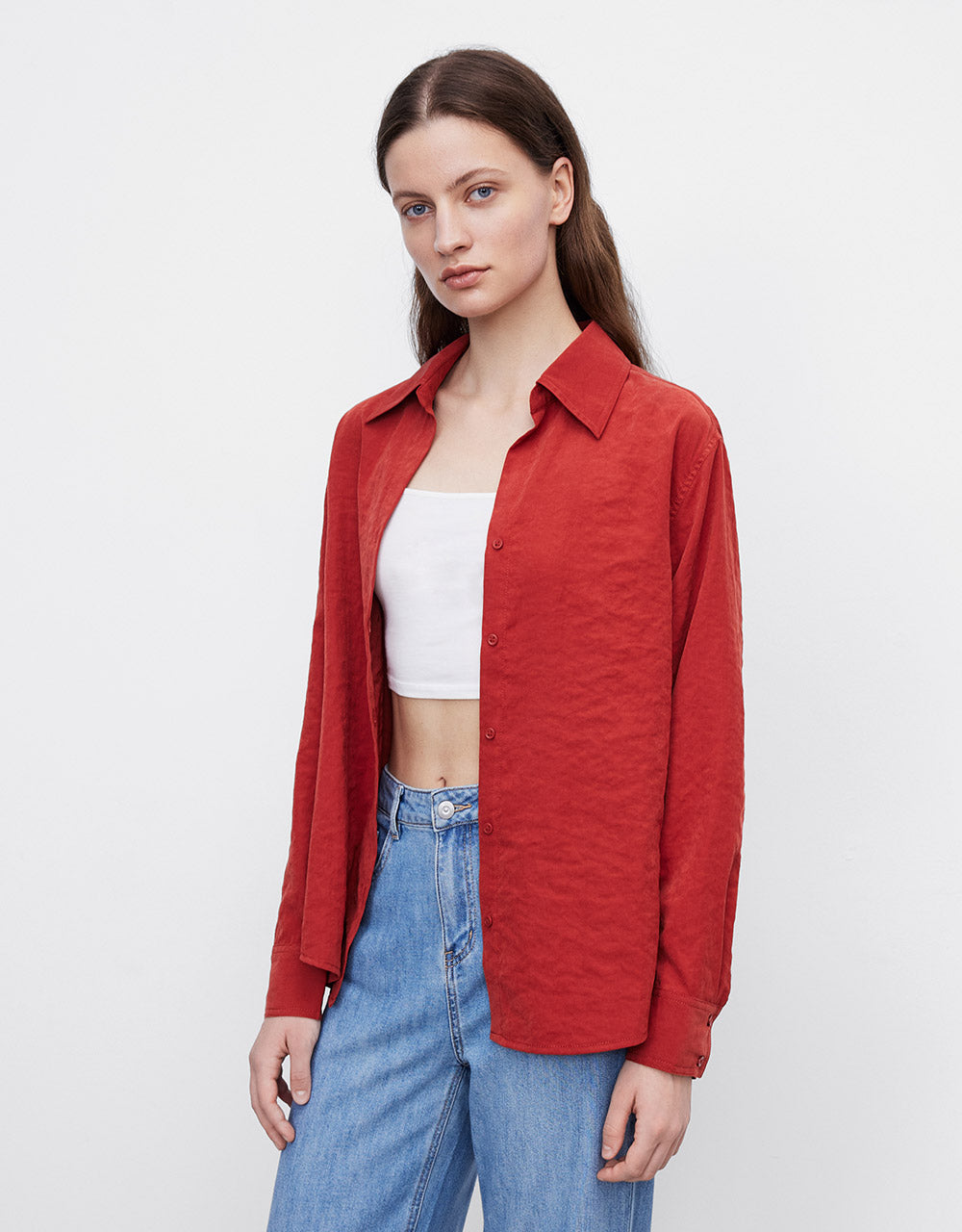 Textured Plain Shirt