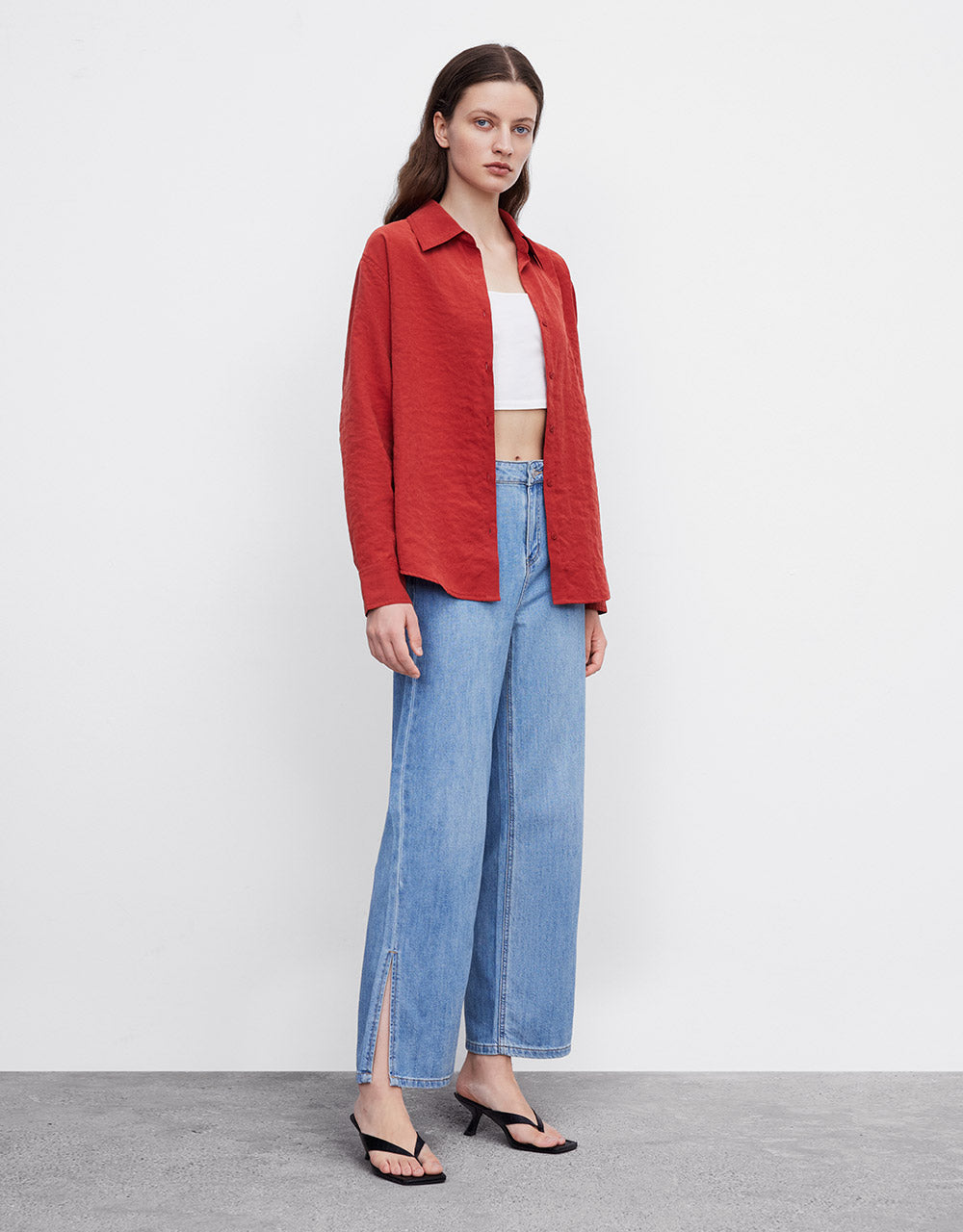 Textured Plain Shirt