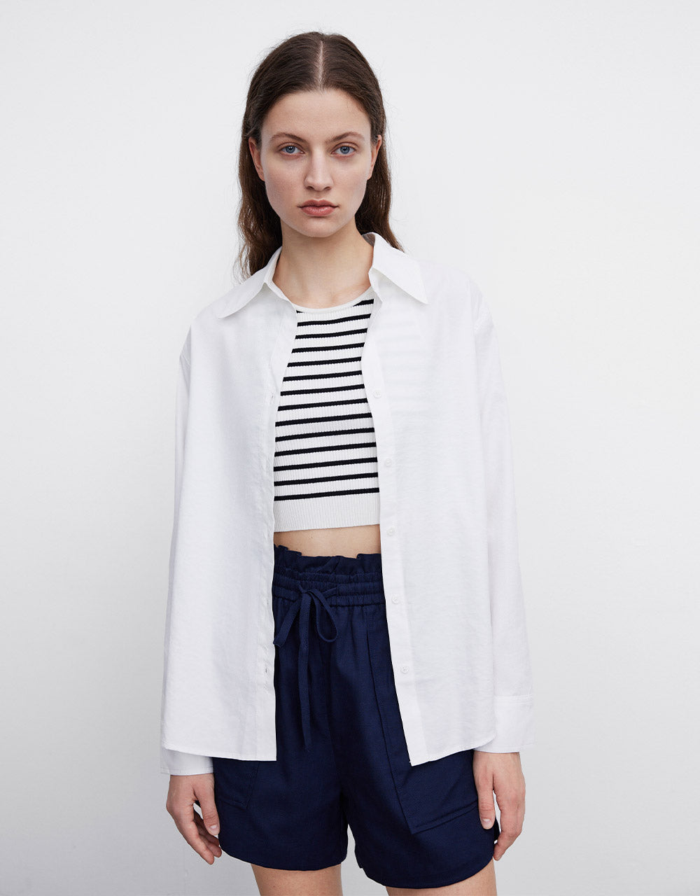 Textured Plain Shirt
