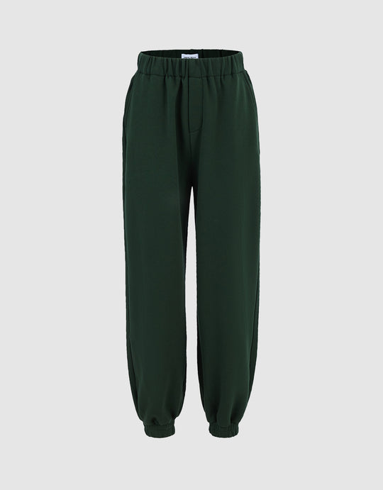 Elastic Waist Jogger Pants