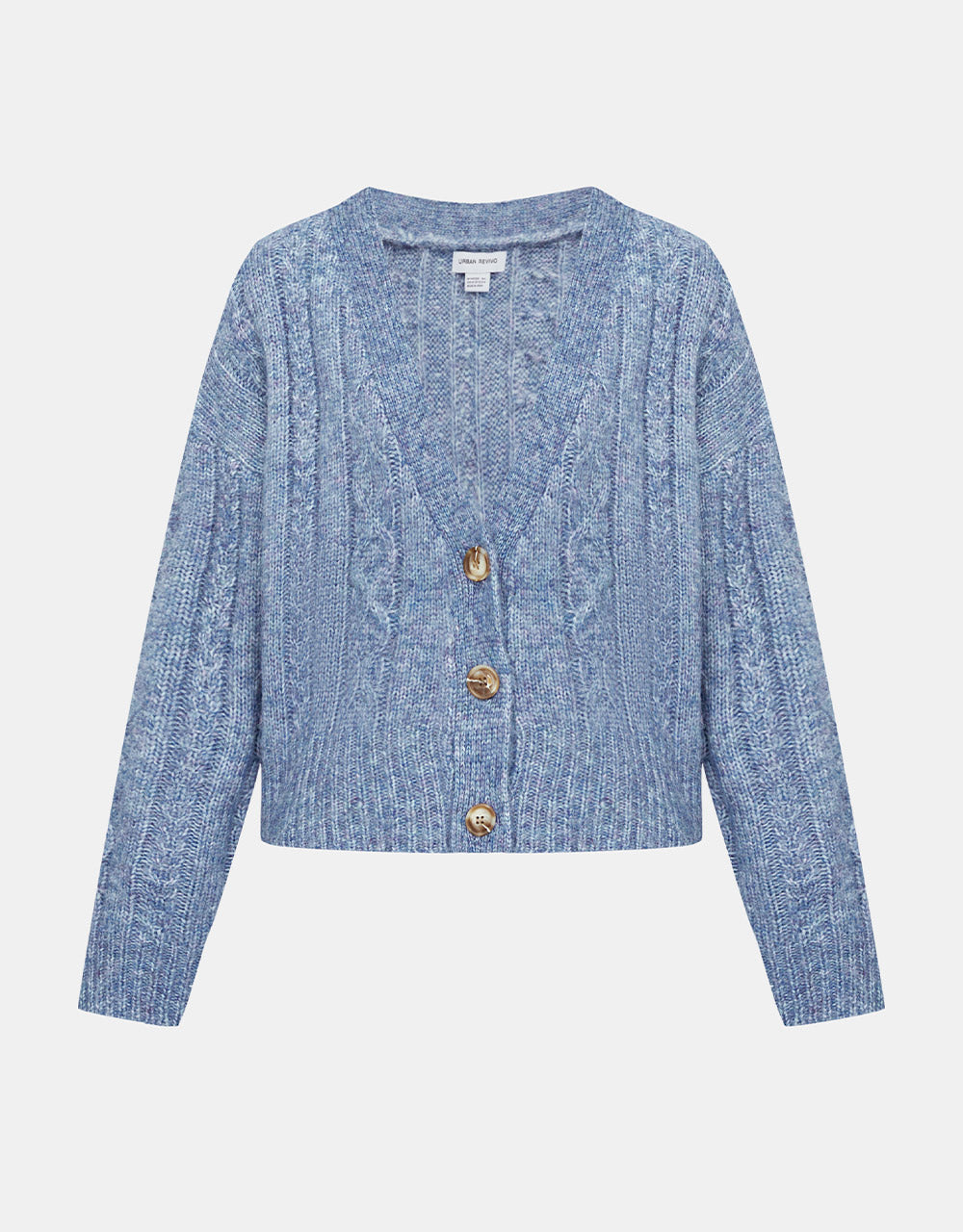 Button Up Cable Knit Cardigans