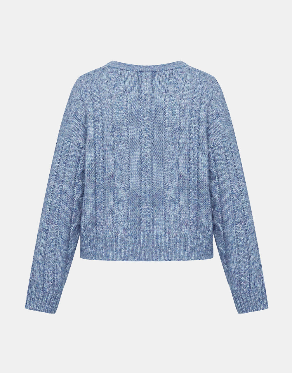 Button Up Cable Knit Cardigans