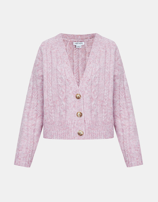 Button Up Cable Knit Cardigans