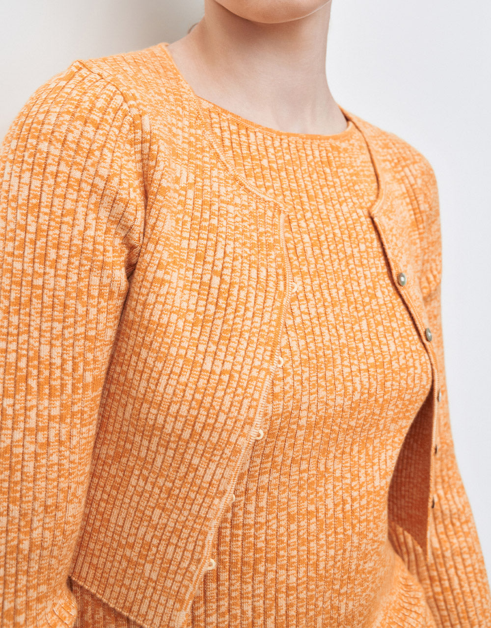 Button Up Cropped Cardigan