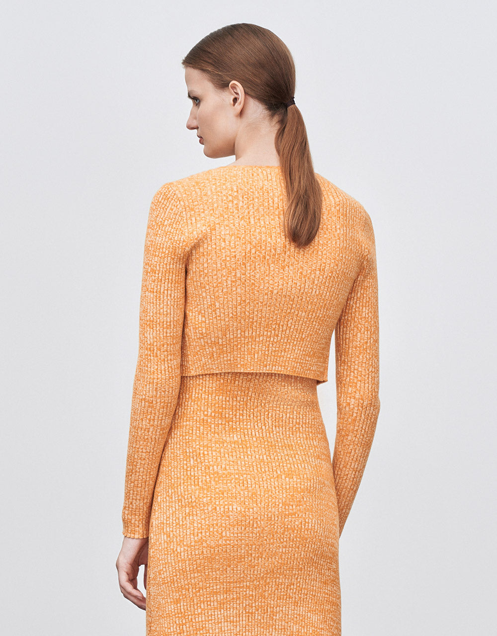 Button Up Cropped Cardigan