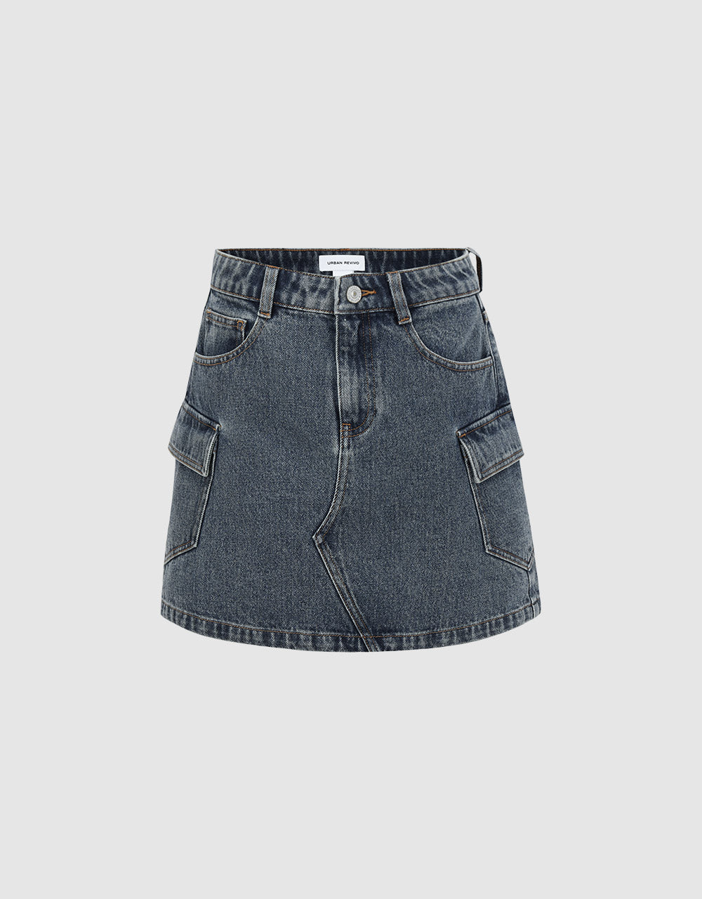 Denim Mini Skirt