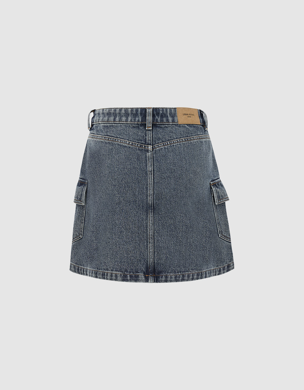 Denim Mini Skirt