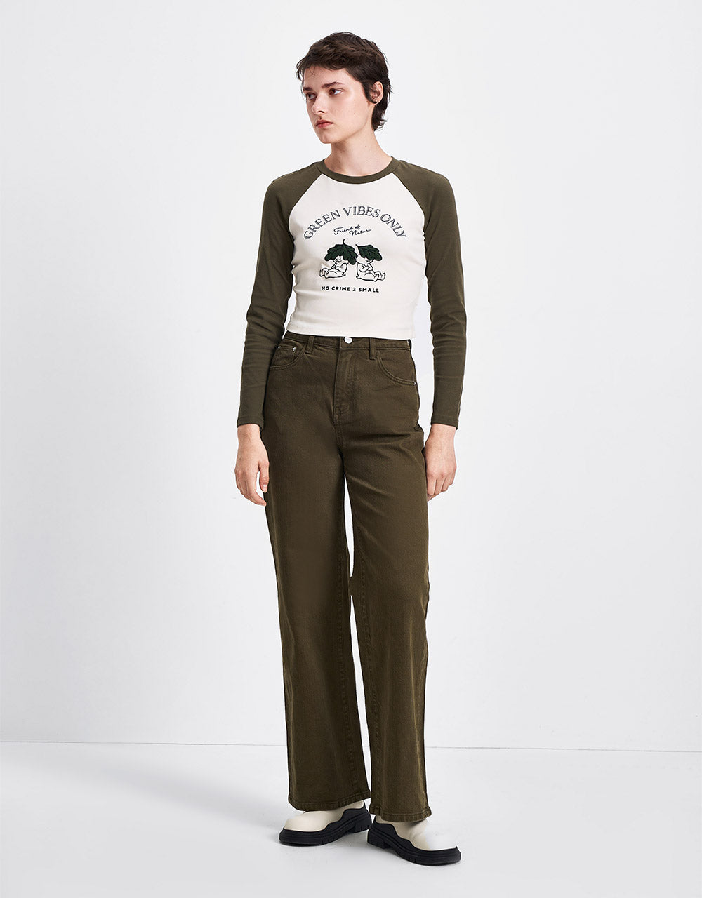 High Waist Wide Leg Jeans