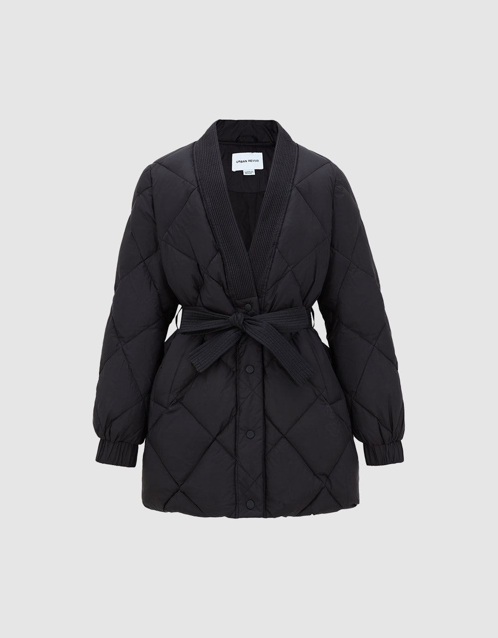 Belted Down Jacket