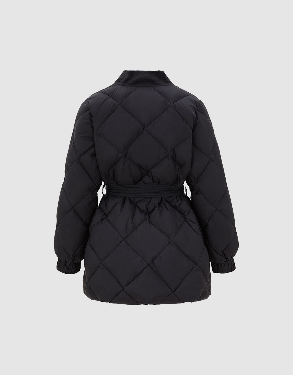 Belted Down Jacket