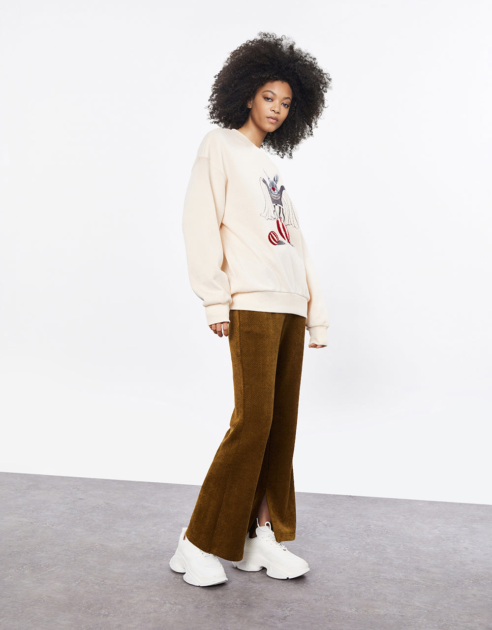 Bunny Print Sweatshirt