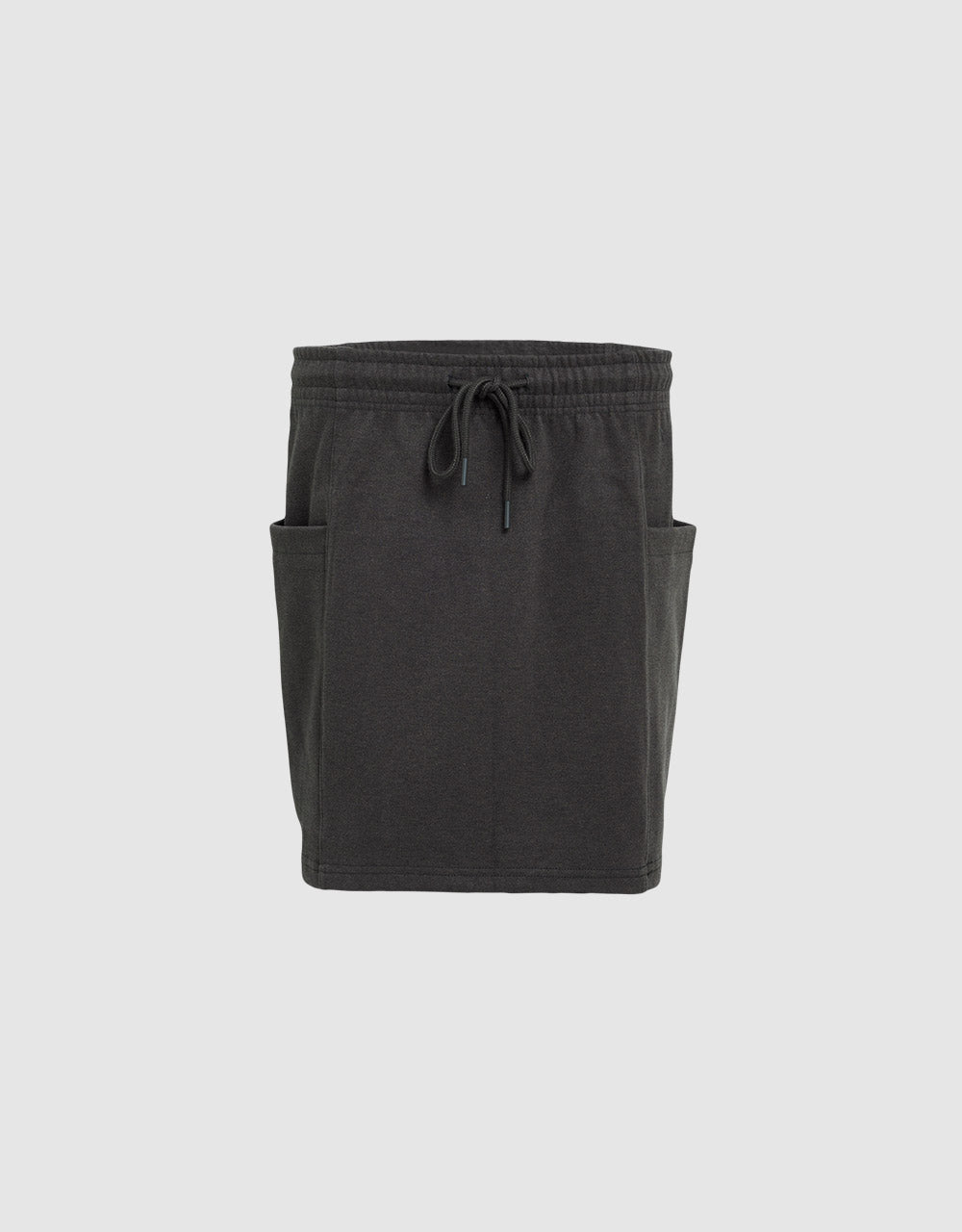 Elastic Waist Mini Skirt