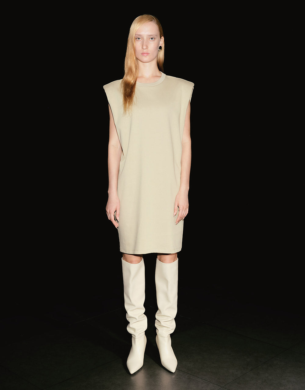 Shoulder Pad Dress