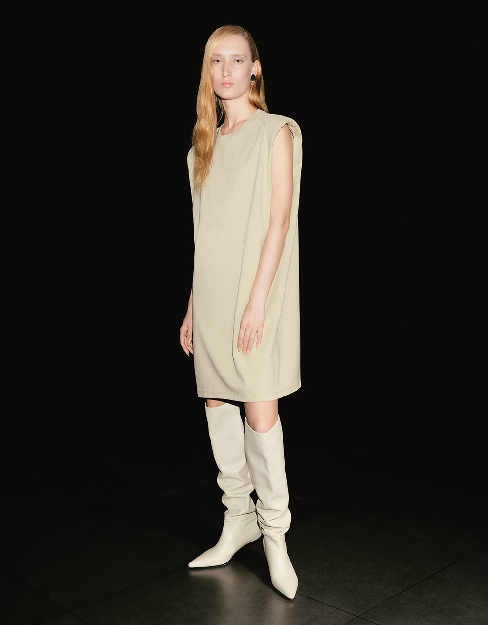 Shoulder Pad Dress