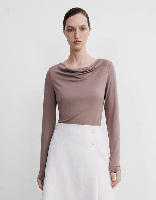 Cowl Neck Top